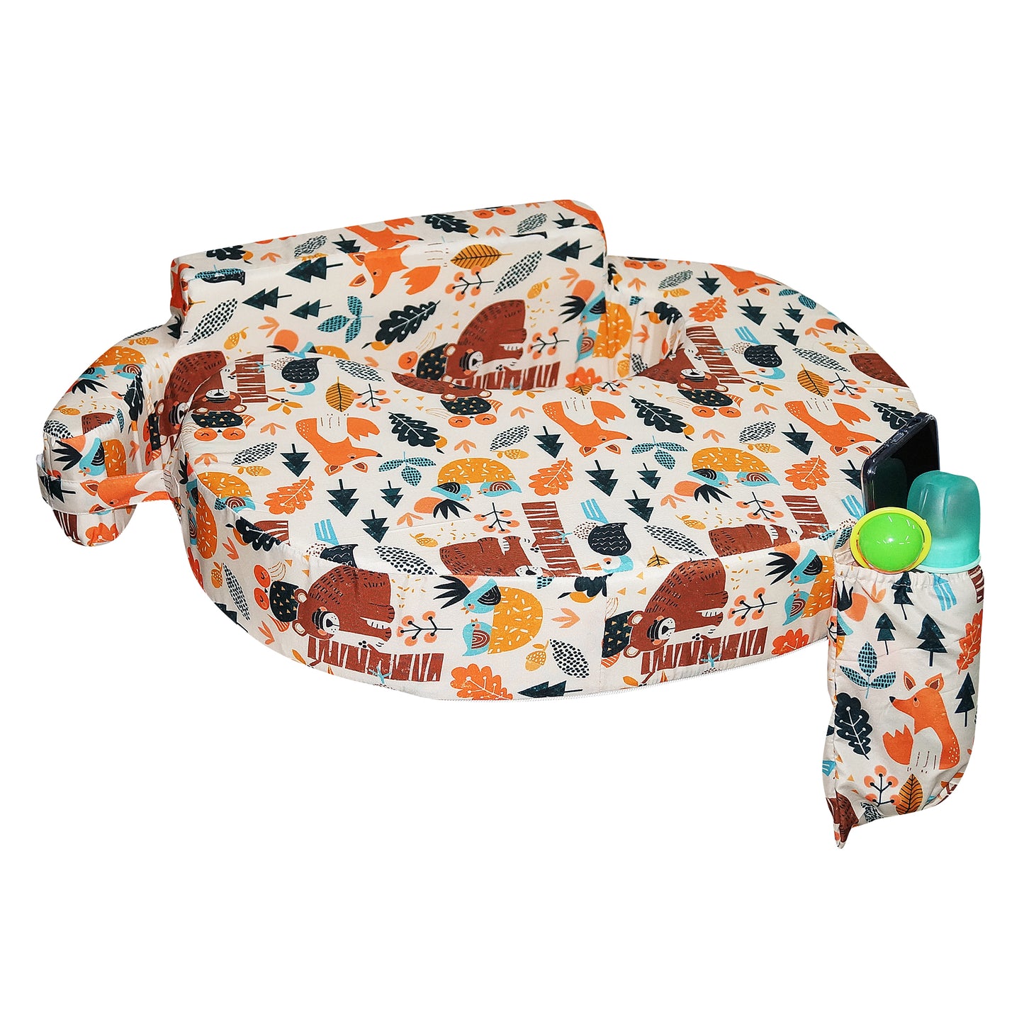 Nursing Pillow for Breastfeeding, Nursing and Posture Support with Pocket and Removable Slipcover – Pandora