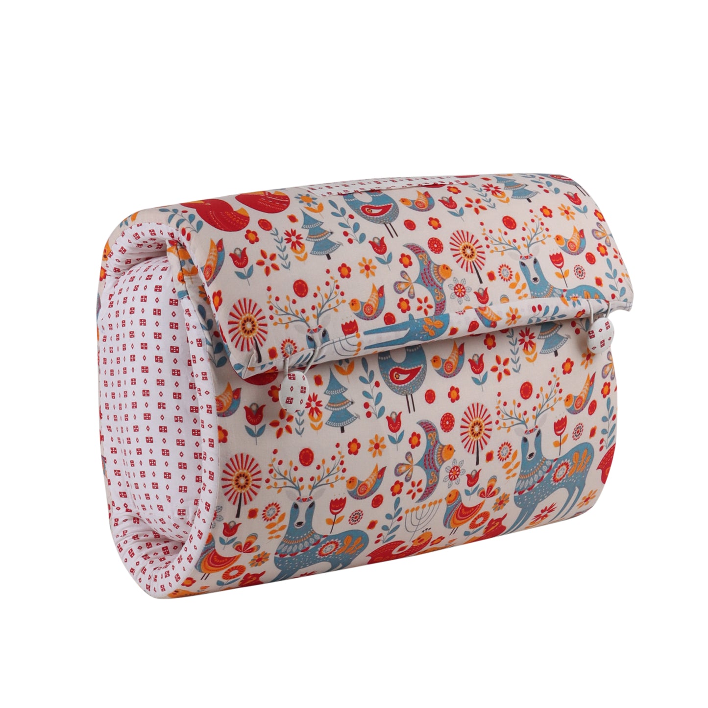 Cotton Bed in A Bag /Portable Baby Bed with pillow, Travel Bedding Set, Travel Friendly Infant Sleeping Bedding Set, Baby Sleeping Nest. Sleeping Bag for Kids Style Goose