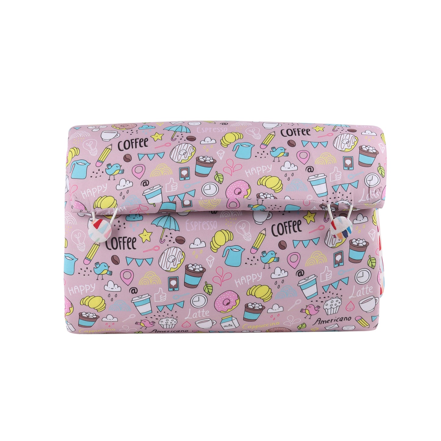 Cotton Bed in A Bag /Portable Baby Bed with pillow, Travel Bedding Set, Travel Friendly Infant Sleeping Bedding Set, Baby Sleeping Nest. Sleeping Bag for Kids Style Cofee maker