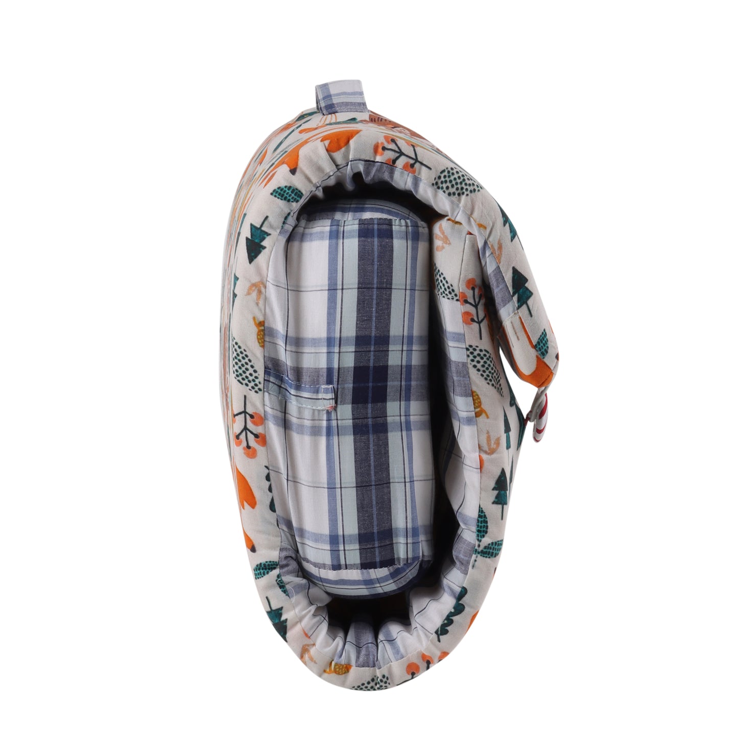 Cotton Bed in A Bag /Portable Baby Bed with pillow, Travel Bedding Set, Travel Friendly Infant Sleeping Bedding Set, Baby Sleeping Nest. Sleeping Bag for Kids Style Pandora
