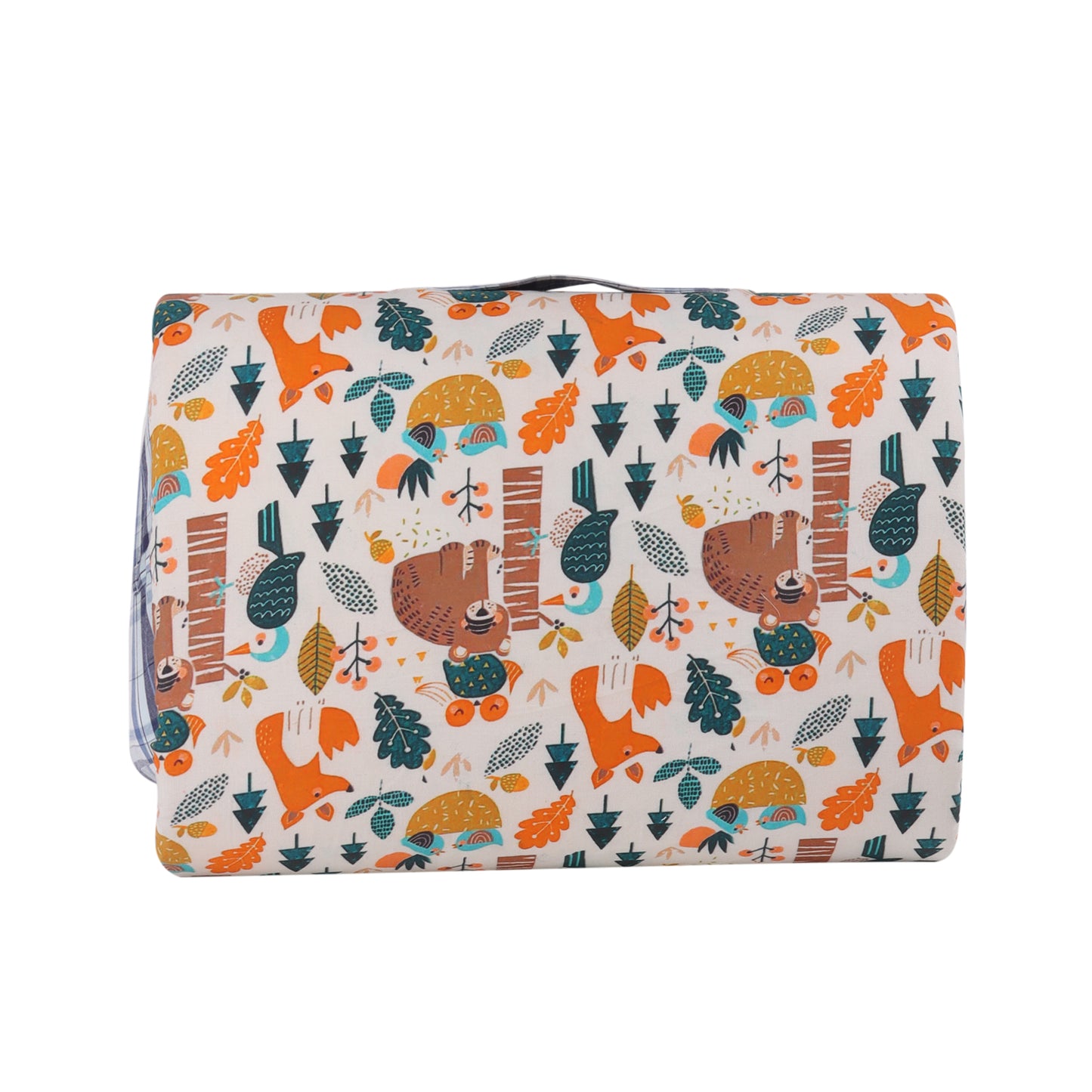 Cotton Bed in A Bag /Portable Baby Bed with pillow, Travel Bedding Set, Travel Friendly Infant Sleeping Bedding Set, Baby Sleeping Nest. Sleeping Bag for Kids Style Pandora