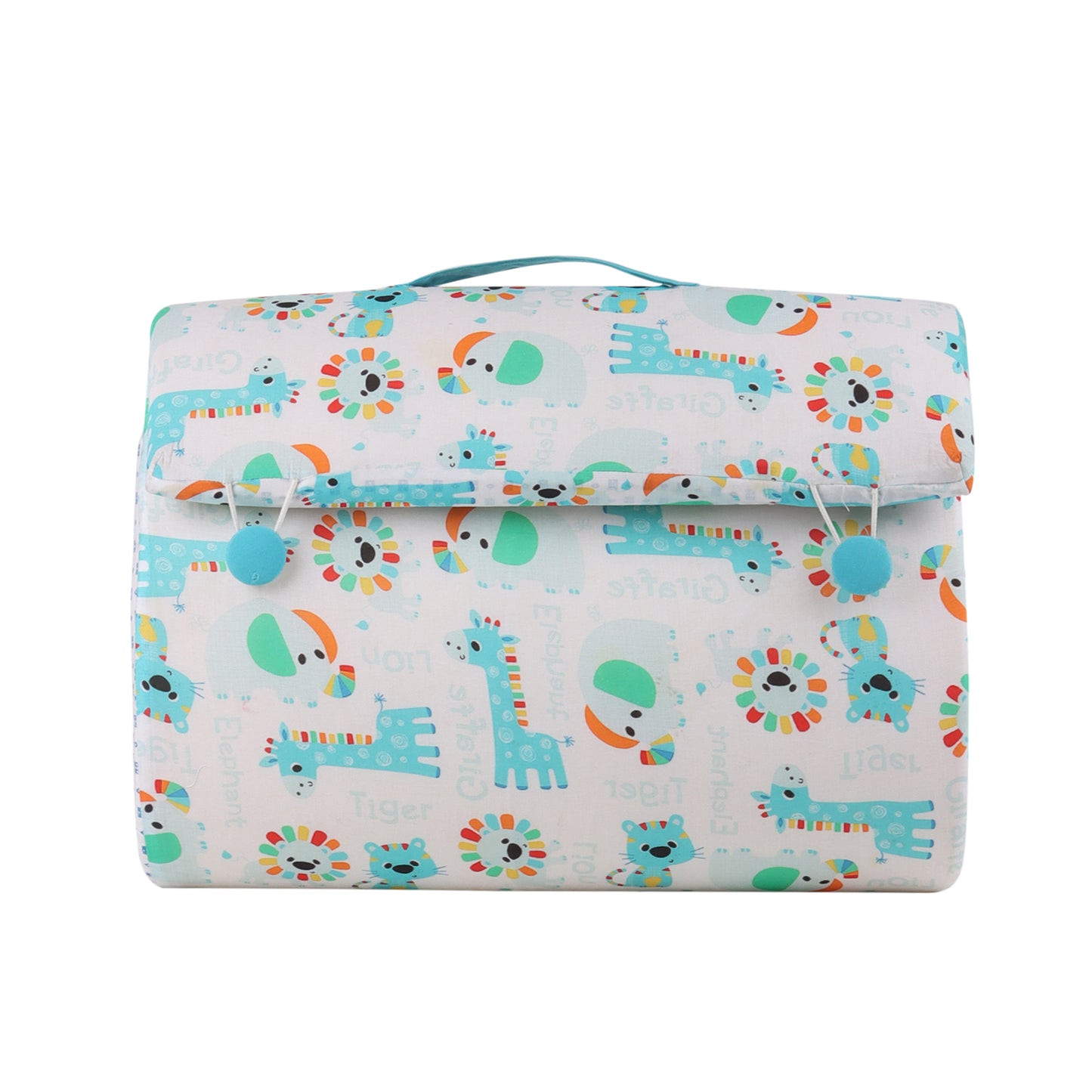 Cotton Bed in A Bag /Portable Baby Bed with pillow, Travel Bedding Set, Travel Friendly Infant Sleeping Bedding Set, Baby Sleeping Nest. Sleeping Bag for Kids Style Nos'a Arc