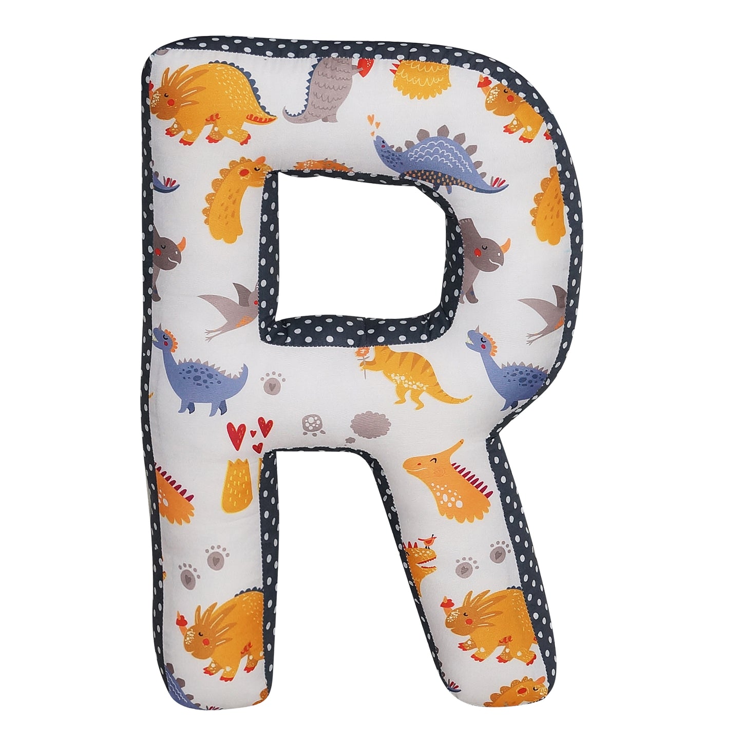 Alphabet Cushion R | Letter Pillow R | Handmade decorative Nursery BedroomSofa Couch | Letter Shape | Personalized Initial | | Wedding Birthday Gift