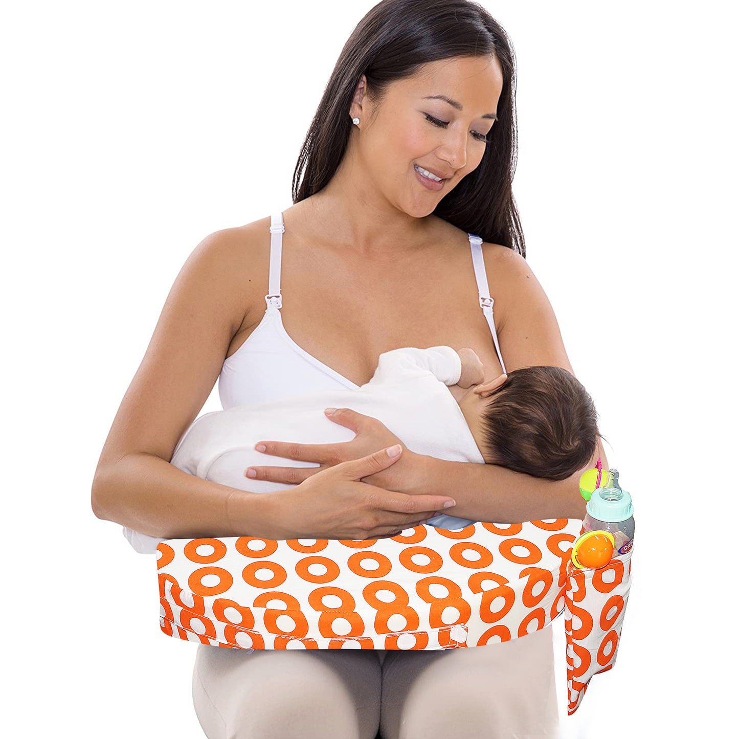 Feeding Pillow # Orange candy