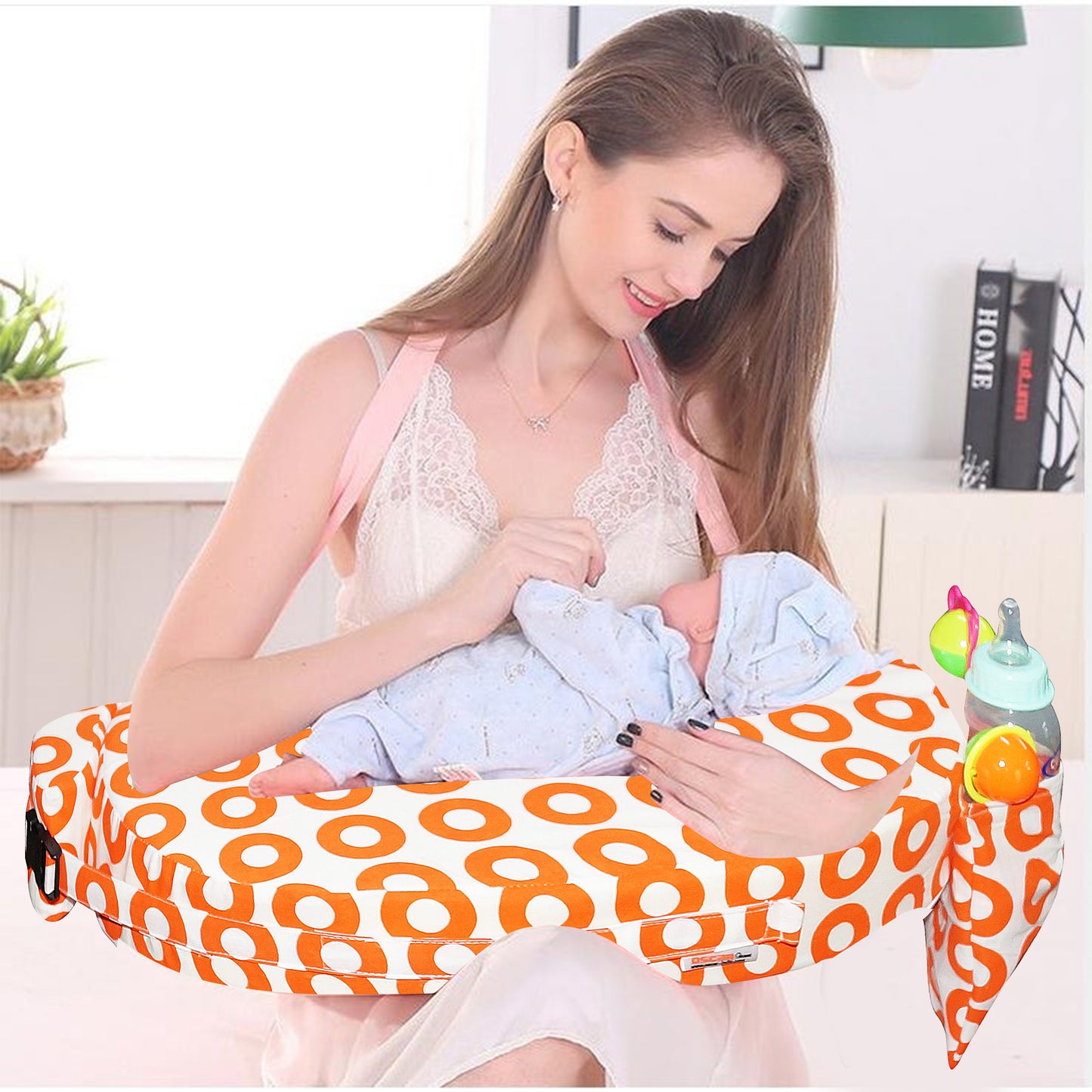 Feeding Pillow # Orange candy