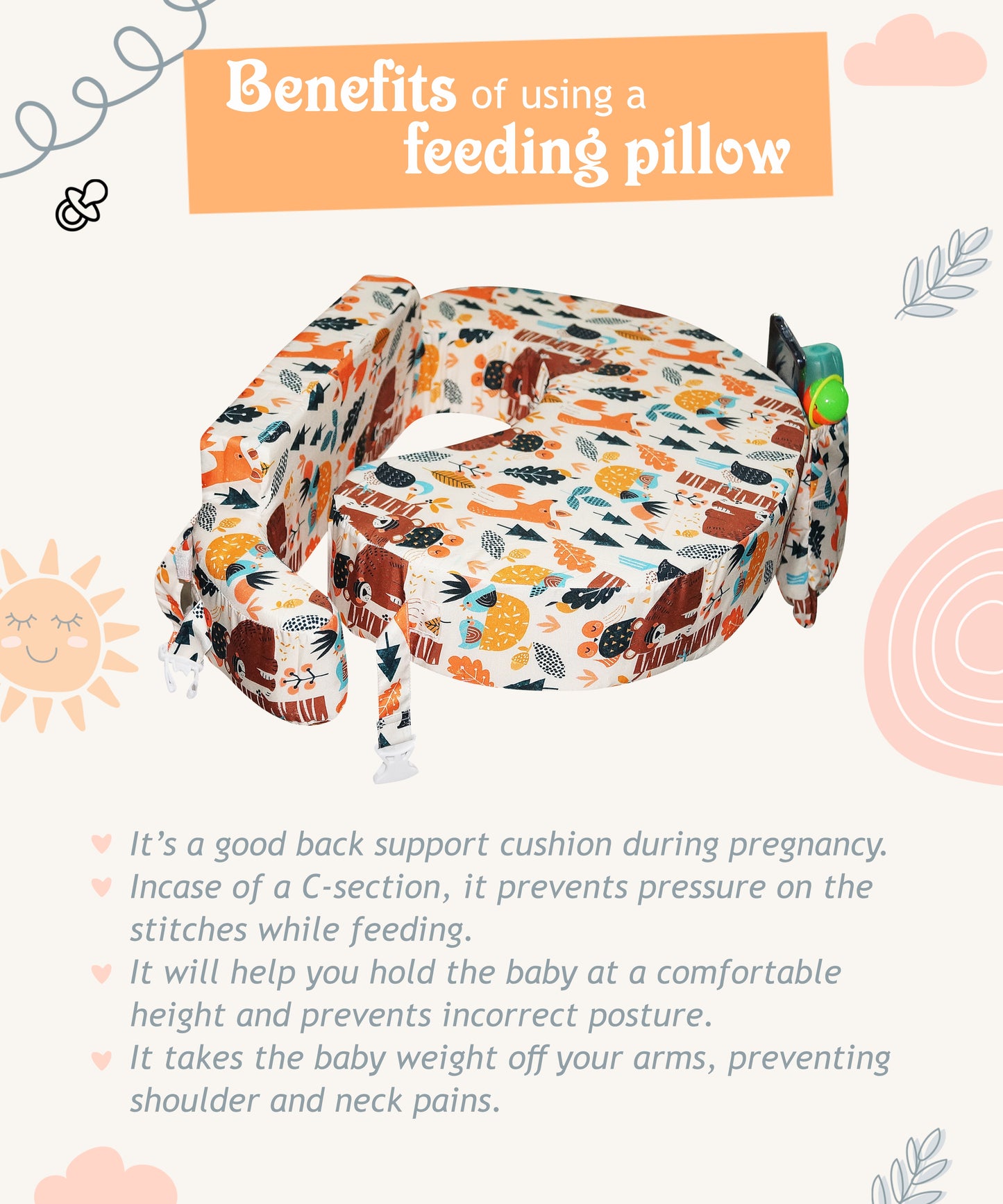 FEEDING PILLOW PANDORA