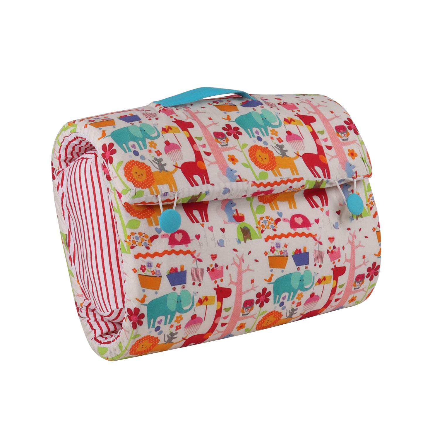 Baby portable bed or Baby Bed in a bag (Giraffe, Tiger & Elephant)