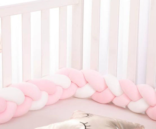 Breaded Bumper Product Dimensions: 400 x11 cm (pink & White)