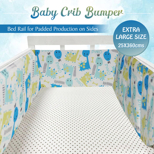 CRIB BUMPER  ESQUIRE Product Dimensions: L 360 x W 25 cm